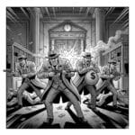 1930s-style bank robbery