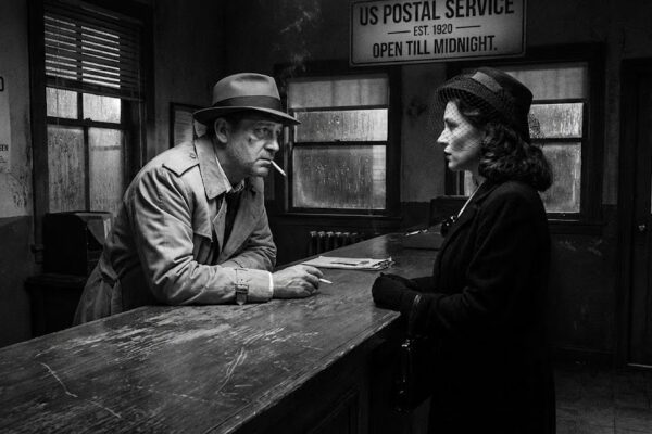 Noir era post office.